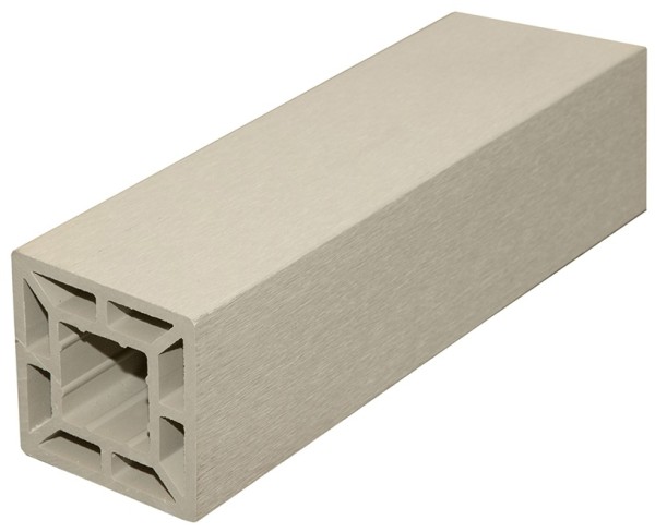 Столб промежуточный CM Railing Белое дерево купить в Бугульме