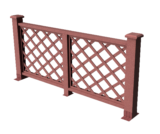 Ограждения декоративное ДПК GRINDERDECO Ламбет мербау купить в Бугульме