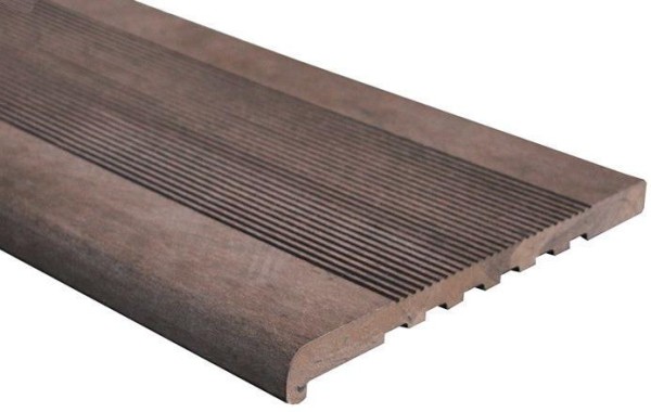 Ступень ДПК Outdoor Havana/Вельвет полнотелая коричневая микс купить в Бугульме