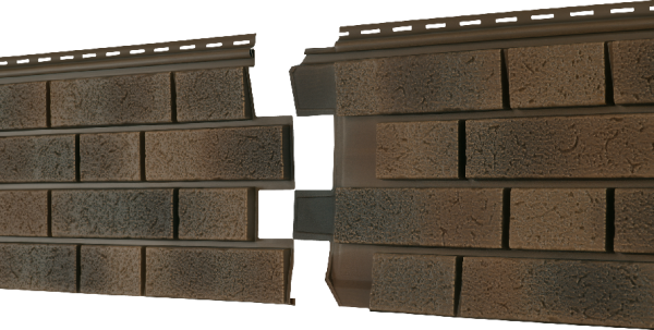 Фасадная панель Ю-пласт Стоун Хаус S-Lock Клинкер Нордик лава купить в Бугульме