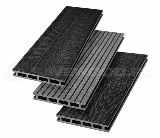Террасная доска из ДПК SW Carpinus (R) — двухсторонняя черный купить в Бугульме