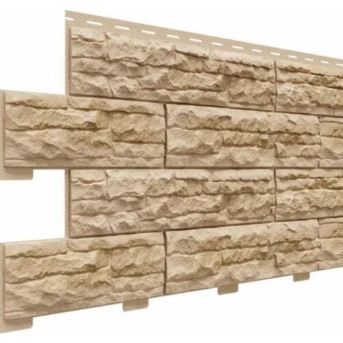 Фасадная панель Скалистый риф Премиум Умбра купить в Бугульме