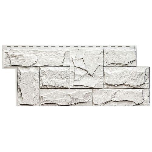 Фасадная панель T-Сайдинг- Гранит Леон ЭКО-1 Уайт купить в Бугульме