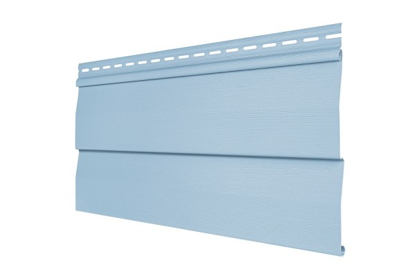 Виниловый сайдинг Tecos - корабельный брус, голубой купить в Бугульме