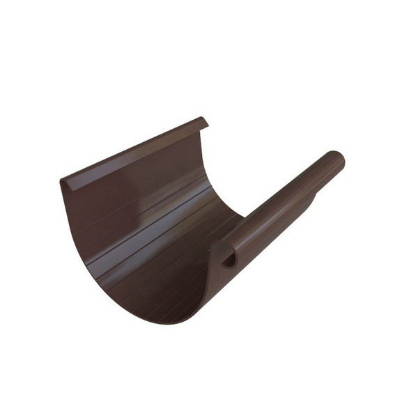 Водосток Альта-Профиль ПВХ – Желоб водосточный 4м (коричневый) купить в Бугульме