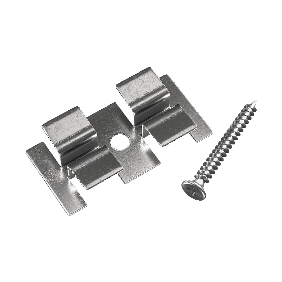 Клипса с саморезом, Grinder шовный монтаж 5 mm купить в Бугульме