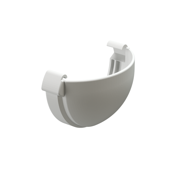 Заглушка желоба Docke Lux ПВХ Пломбир купить в Бугульме