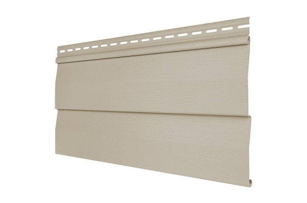 Виниловый сайдинг Tecos - корабельный брус, бежевый  купить в Бугульме