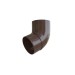 Водосток Альта-Профиль ПВХ – Колено 45 (коричневый) купить в Бугульме