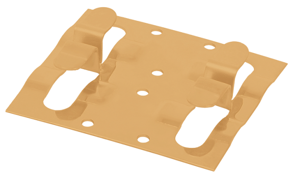 Кляймер рядный Grinder для монтажа наличника бежевый купить в Бугульме