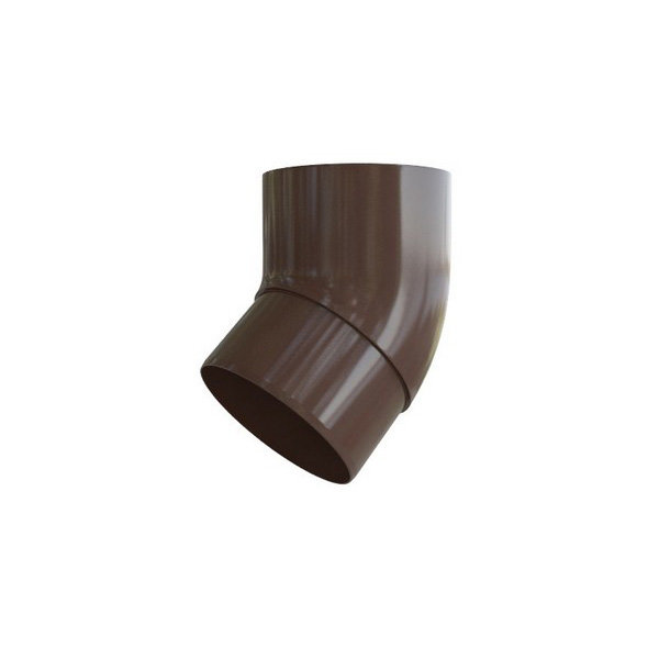 Водосток Альта-Профиль ПВХ – Колено 67 (коричневый) купить в Бугульме