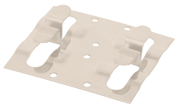 Кляймер рядный Grinder для монтажа наличника белый купить в Бугульме