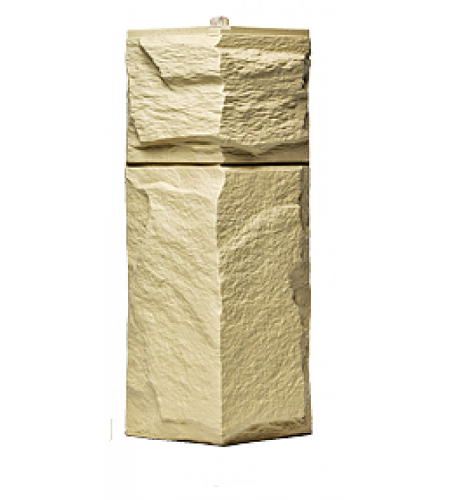 Угол T-Сайдинг-Гранит Леон Желтый купить в Бугульме