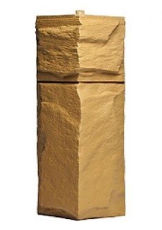 Угол T-Сайдинг-ЭКО-1 Гранит Леон - Крем купить в Бугульме