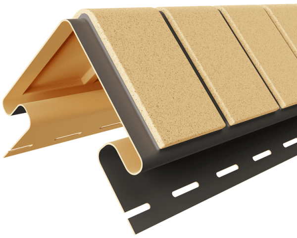 Угол наружный «Кирпич прокрашенный», Жёлтый купить в Бугульме