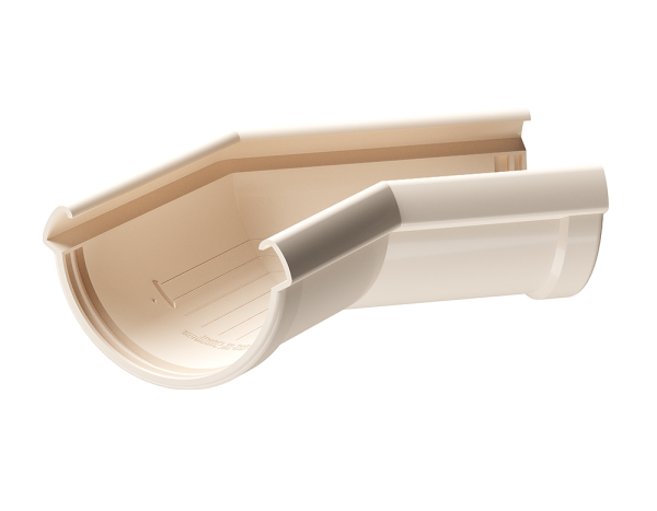 Угол желоба 135° Docke Lux ПВХ Латте купить в Бугульме