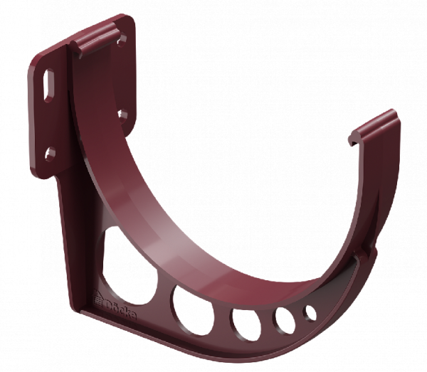 Кронштейн желоба ПВХ Docke STANDART красный купить в Бугульме