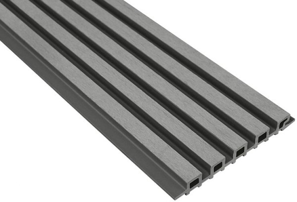 Панель универсальная ДПК Outdoor 3D шлифованная серая купить в Бугульме