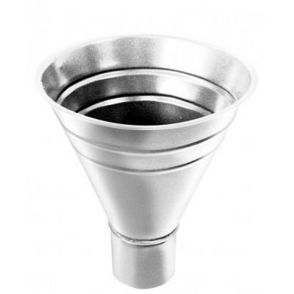 Водосток Grand Line 125x90 – Воронка водосборная RAL 9003 купить в Бугульме