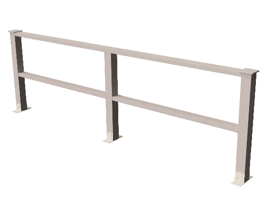 Ограждения декоративное ДПК GRINDERDECO Ковбойская изгородь выбеленый дуб купить в Бугульме