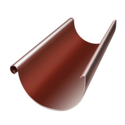 Водосток Grand Line 125x90 – Желоб 3м RAL 8004