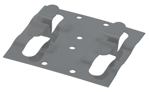 Кляймер рядный Grinder для монтажа наличника серый купить в Бугульме