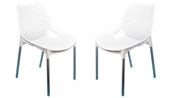 Стулья для уличных кафе белые купить в Бугульме