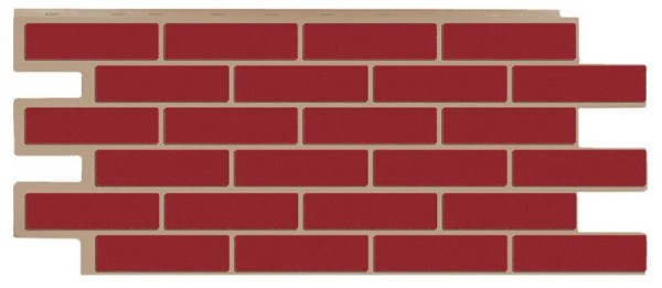 Фасадная панель T-Сайдинг - Кирпич Модерн Красный купить в Бугульме