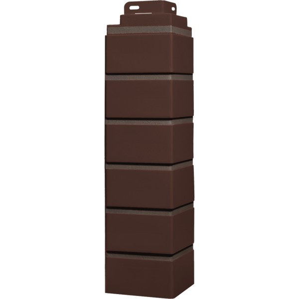 Угол наружный Fineber «Кирпич клинкерный» Жженный купить в Бугульме