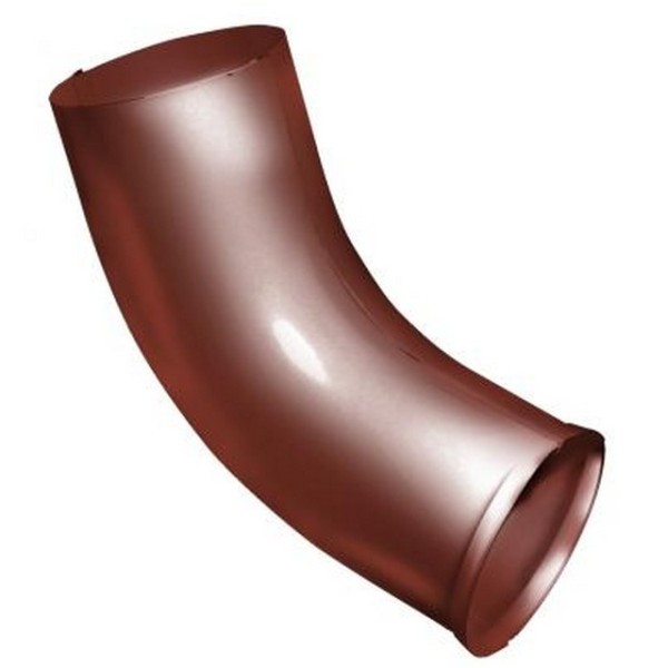 Водосток Grand Line 125x90 – Колено сливное RAL 8004 купить в Бугульме