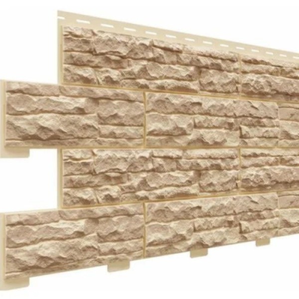 Фасадная панель Доломит Скалистый риф Люкс Карамель купить в Бугульме