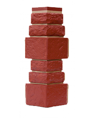 Угол T-Сайдинг-Дикий Камень Красный купить в Бугульме