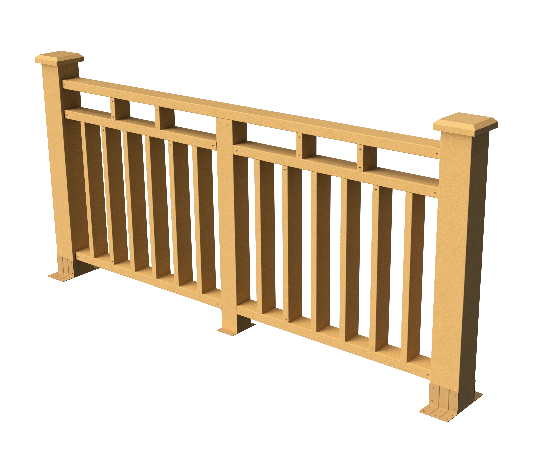 Ограждения декоративное ДПК GRINDERDECO Европа песчаник купить в Бугульме