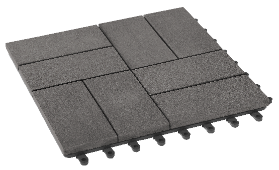 Модульный паркет ДПК GRINDERDECO Люкс 9 Серый базальт купить в Бугульме