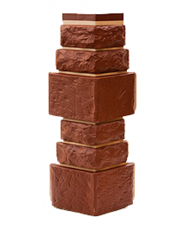 Угол T-Сайдинг-Дикий Камень Коричневый купить в Бугульме