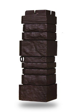 Угол Стандарт Grand Line Сланец Шоколадный (Коричневый) купить в Бугульме