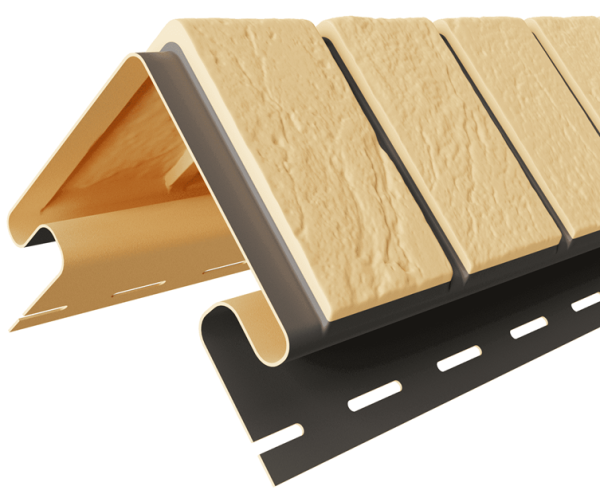 Угол наружный «Кирпич славянка» прокрашенный, Жёлтый купить в Бугульме