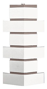 Угол T-Сайдинг - Кирпич Модерн Белый купить в Бугульме