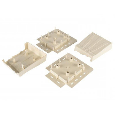 Декоративная Заглушка Доломит в комплекте левая+правая Слоновая Кость