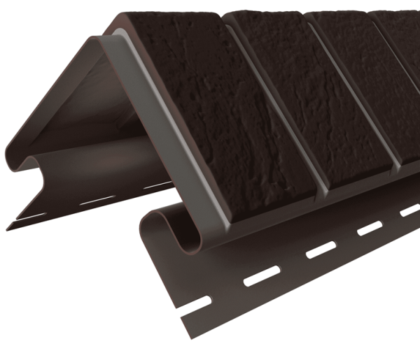 Угол наружный «Кирпич славянка» прокрашенный, Коричневый купить в Бугульме