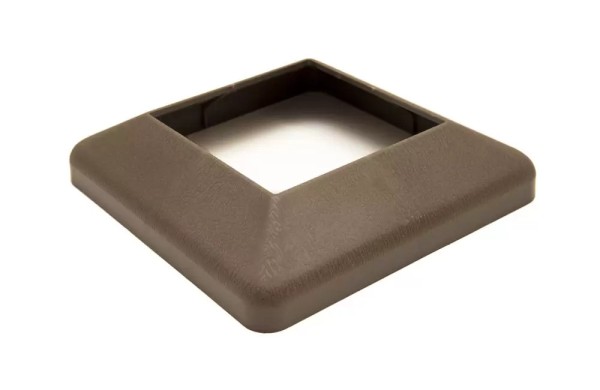 Крышка нижняя ПВХ для столба Deckart 125х125 Венге купить в Бугульме