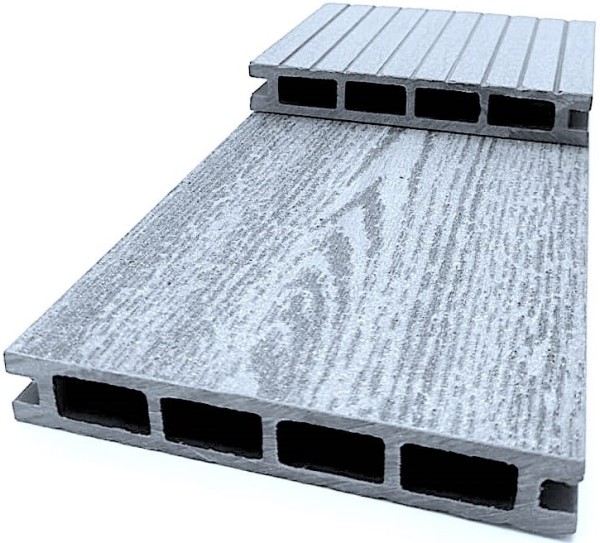 Доска Террасная NanoWood «Эко Классик» Серый купить в Бугульме