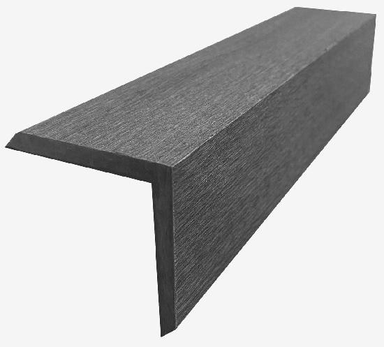 Декоративный угол 50×50 графит купить в Бугульме