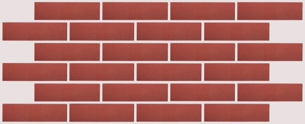 Гибкая клинкерная плитка СТ-01 Красный (сборная) купить в Бугульме