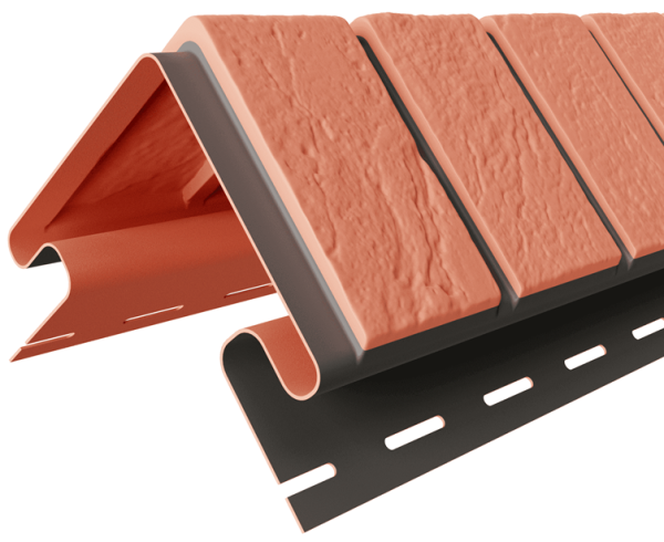 Угол наружный «Кирпич славянка» прокрашенный, Красный купить в Бугульме