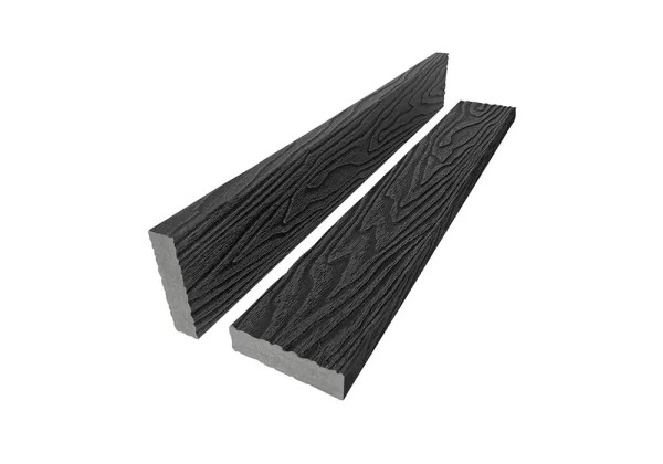Брус лавочный 3D-тиснение 20х80 Графит купить в Бугульме