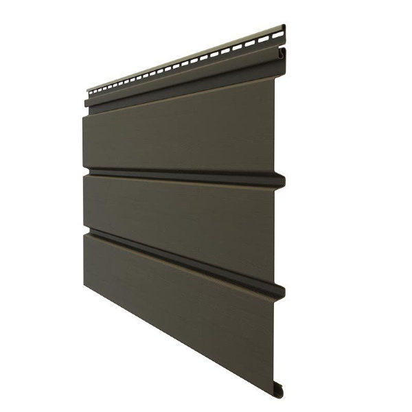 Софит сплошной коричневый без перфорации купить в Бугульме