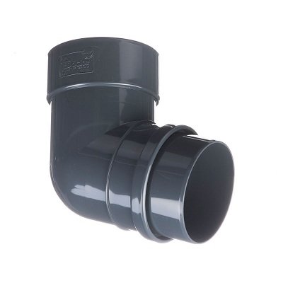 Колено 72° Docke Lux ПВХ - Графит купить в Бугульме