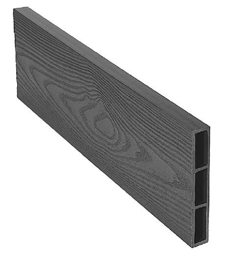 Доска для грядок и клумб из ДПК NauticPrime, 25х150х2950 серый купить в Бугульме