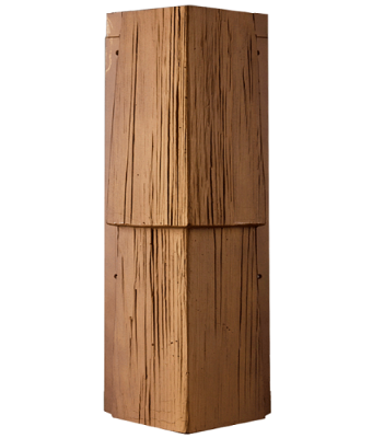 Угол T-Сайдинг-Щепа дуб Тянь-Шань